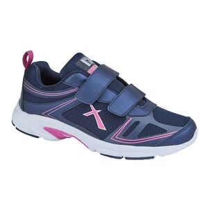 Dek Womens/Ladies Skye Sneakers / Navy/Fuchsia